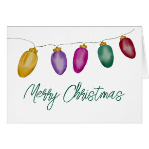 Bright Vintage Christmas Lights