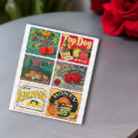 Bright Vintage Food Labels Jigsaw Puzzle<br><div class="desc">Perfect to assemble as a unique piece of kitchen or dining room art. unlike anyone else's. A set of vintage food labels,  interesting and very on trend. suit any decor.</div>