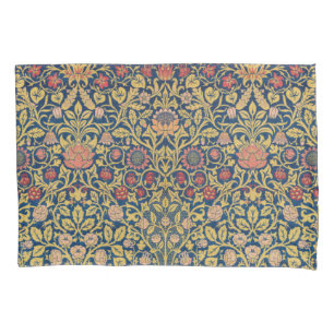 Bright Violet and Columbine (by William Morris) Pillowcase