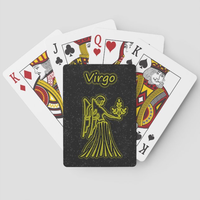 Bright Virgo Playing Cards (Back)