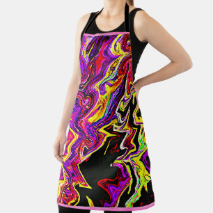 Bright Vivid Radiance Pattern Apron