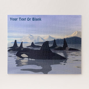 Bright Water Orca Jigsaw Puzzle