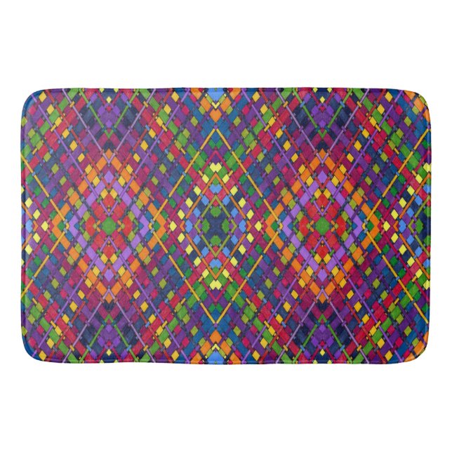 Bright Weave Bath Mat (Front)