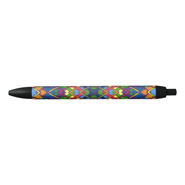 Bright Weave Black Ink Pen (Front)
