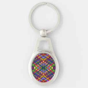 Bright Weave Key Ring