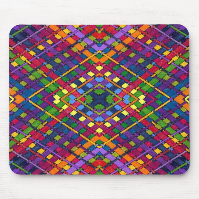 Bright Weave Mouse Pad (Front)