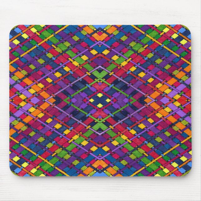 Bright Weave Mouse Pad (Front)