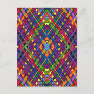 Bright Weave Postcard