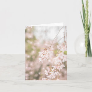 Bright Weeping Cherry Sparkles Card