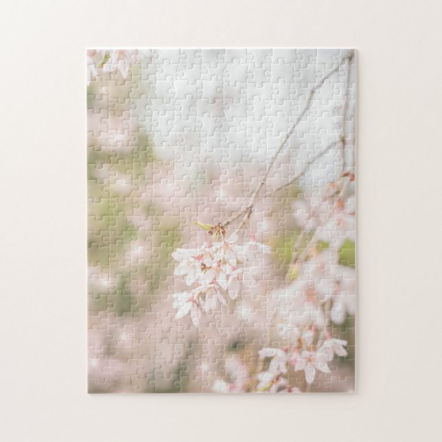 Bright Weeping Cherry Sparkles Jigsaw Puzzle (Vertical)