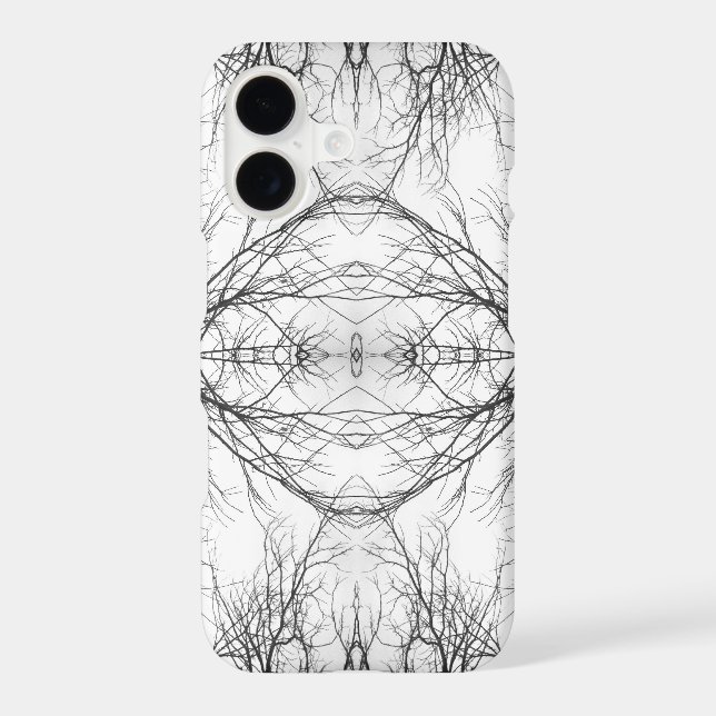 Bright White Sky And Tree Branches (Back)
