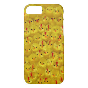 Bright Yellow Baby Chicks Pattern Cute Bold Modern iPhone 8/7 Case