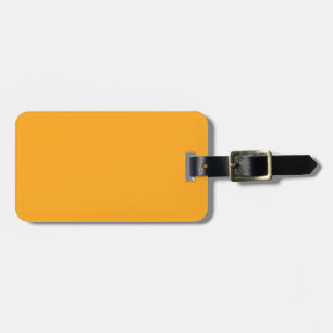 Bright yellow (Crayola) (solid colour) Luggage Tag
