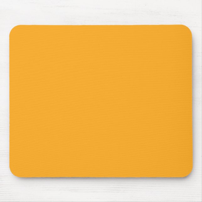  Bright yellow (Crayola) (solid colour)  Mouse Pad (Front)