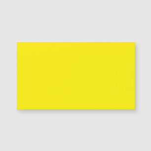 Bright Yellow #FFF3000, Banana Yellow