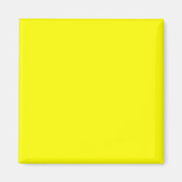 Bright Yellow FFFF00 Colour - Add Your Name Option