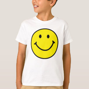 Bright Yellow Happy Smiling Face T-Shirt