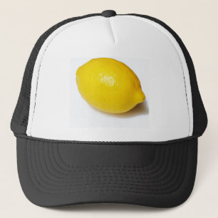 Bright Yellow Lemon Trucker Hat