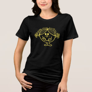 Bright Yellow Little Miss Sunshine Tri-Blend Shirt