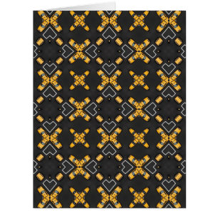 Bright Yellow Taxi Cab Pattern