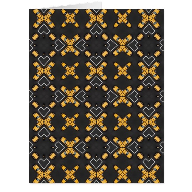 Bright Yellow Taxi Cab Pattern (Front)
