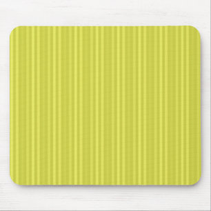 Bright Yellow Vertical Stripes Mouse Pad