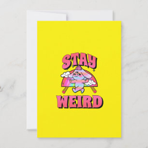 Bright Yellow Wallpaper   Bold Minimalist Design Thank You Card