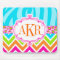 Bright Zebra Leopard and Chevron Personalised