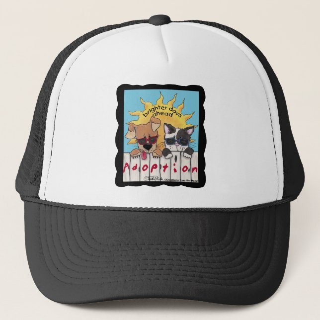 Brighter Days Ahead Trucker Hat (Front)