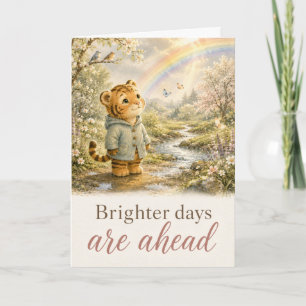 Brighter Days Are Ahead Get Well Card