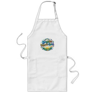 Brighter Futures Ahead – Inspirational Typography  Long Apron