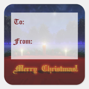 Brighter Visions Christmas Gift Tag Stickers