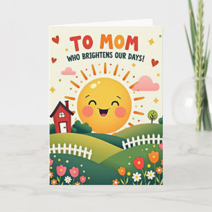 Brightest Mother Ever Card