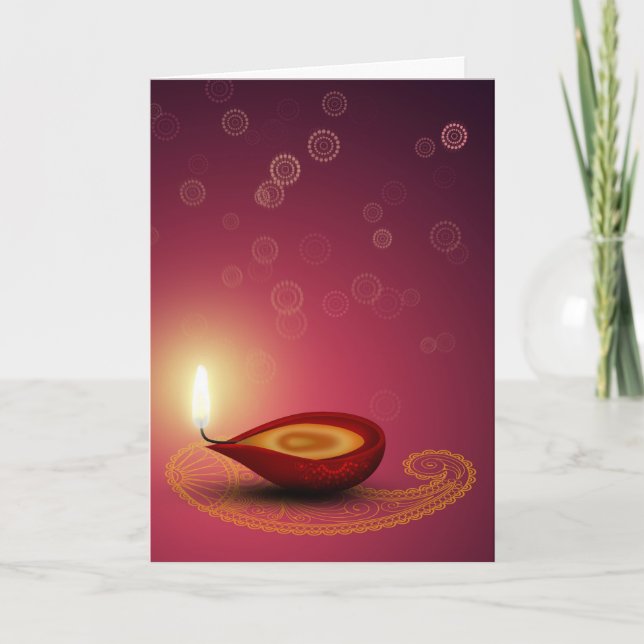 Brightful Diwali - Greeting Card (Front)