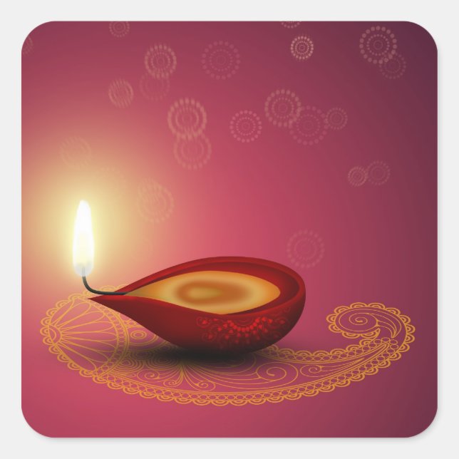 Brightful Diwali - Sticker (Front)