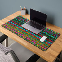Brightly Coloured Crazy Colourful Abstract Pattern
