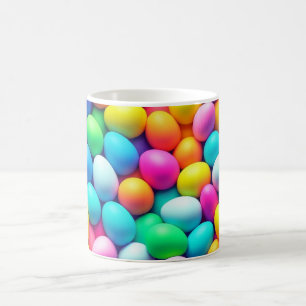 Brightly coloured Easter Egg/Spring Coffee Mug