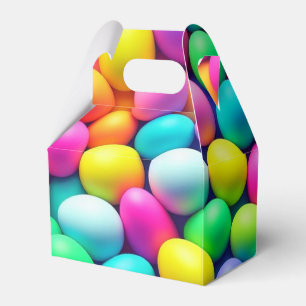 Brightly coloured Easter Egg/Spring  Favour Box