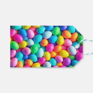 Brightly coloured Easter Egg/Spring Gift Tags
