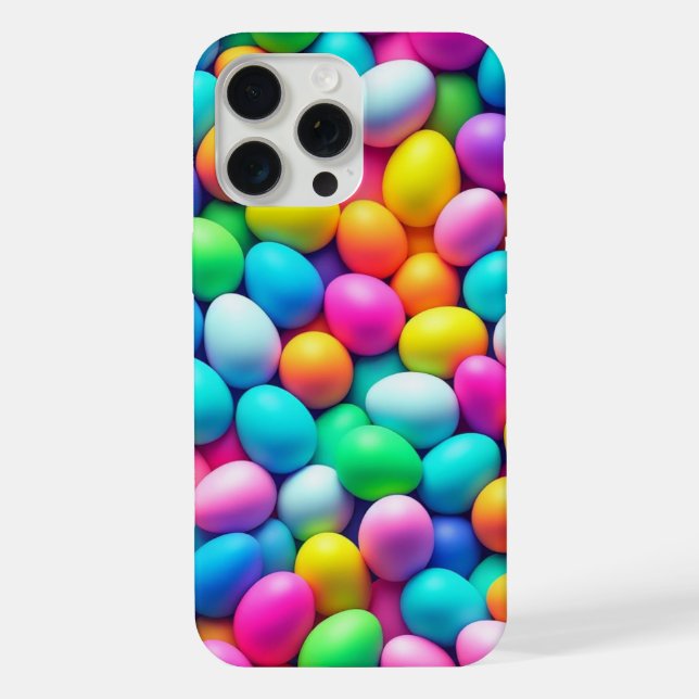 Brightly coloured Easter Egg/Spring  iPhone Case (Back)