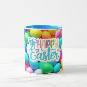 Brightly coloured Easter Egg/Spring  Mug