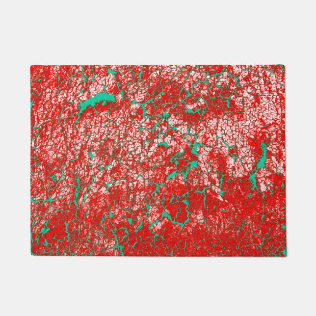 Brightly Coloured Funky Cool Doormat (Front)