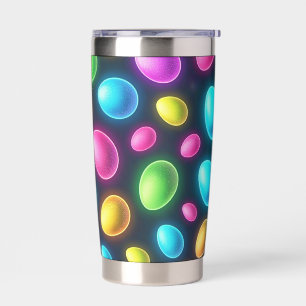 Brightly coloured/neon Easter Egg/Spring Insulated Tumbler