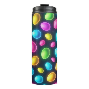 Brightly coloured/neon Easter Egg/Spring Thermal Tumbler