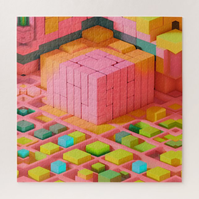 Brightly Coloured Sweetness Jigsaw Puzzle (Vertical)