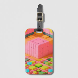 Brightly Coloured Sweetness Luggage Tag