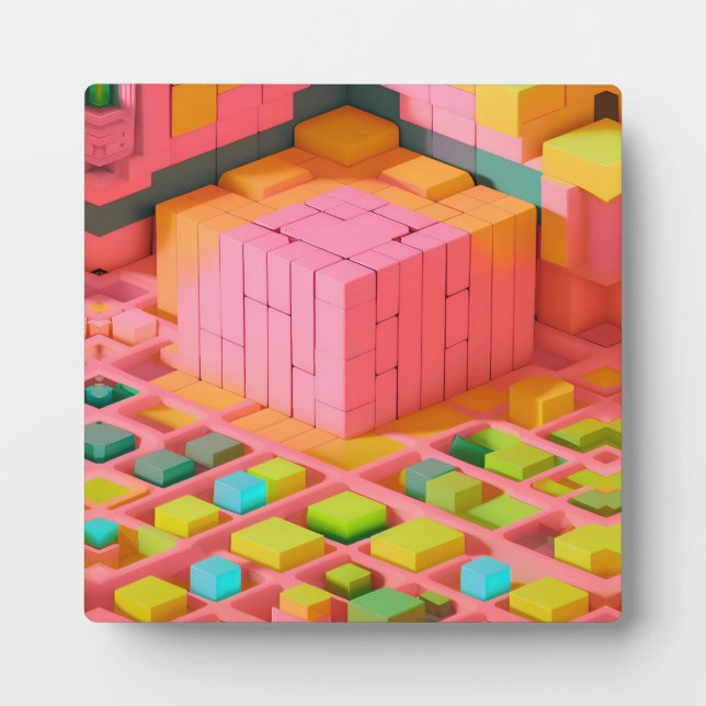 Brightly Coloured Sweetness Plaque (Front)