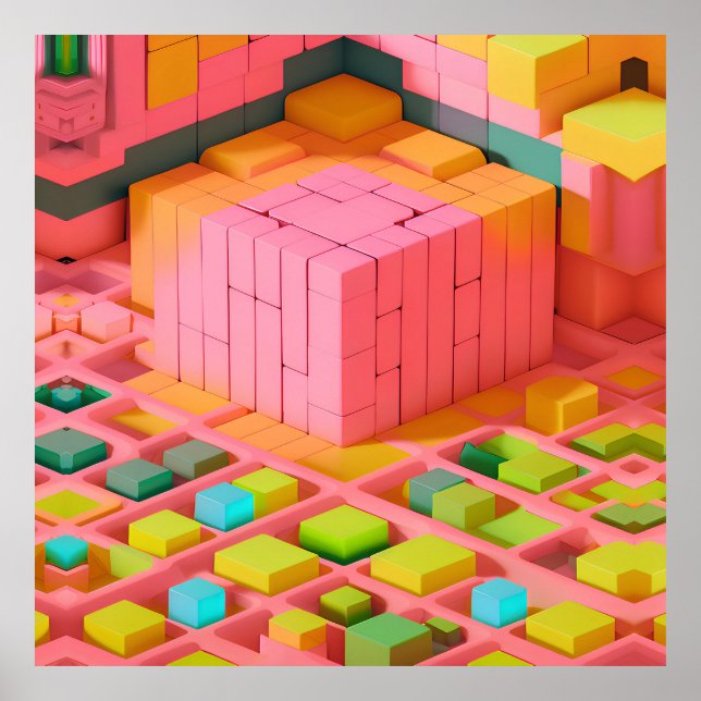 Brightly Coloured Sweetness Poster (Front)