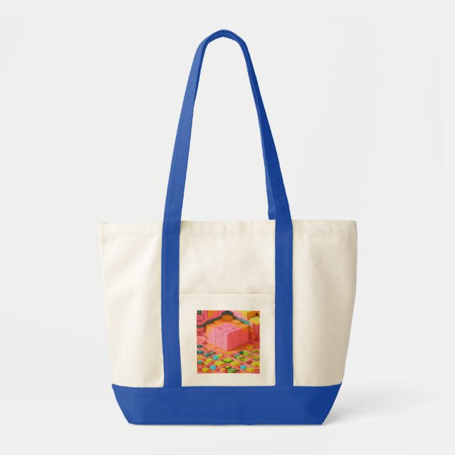 Brightly Coloured Sweetness Tote Bag (Front)