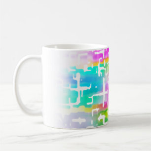 Brightly Coloured Unique Cool Coffee Mug